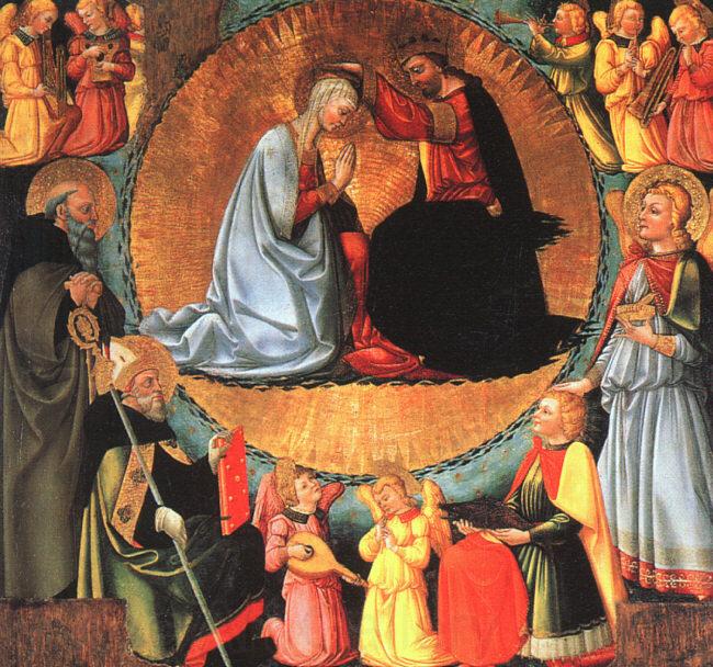 Bicci, Neri di The Coronation of the Virgin Spain oil painting art